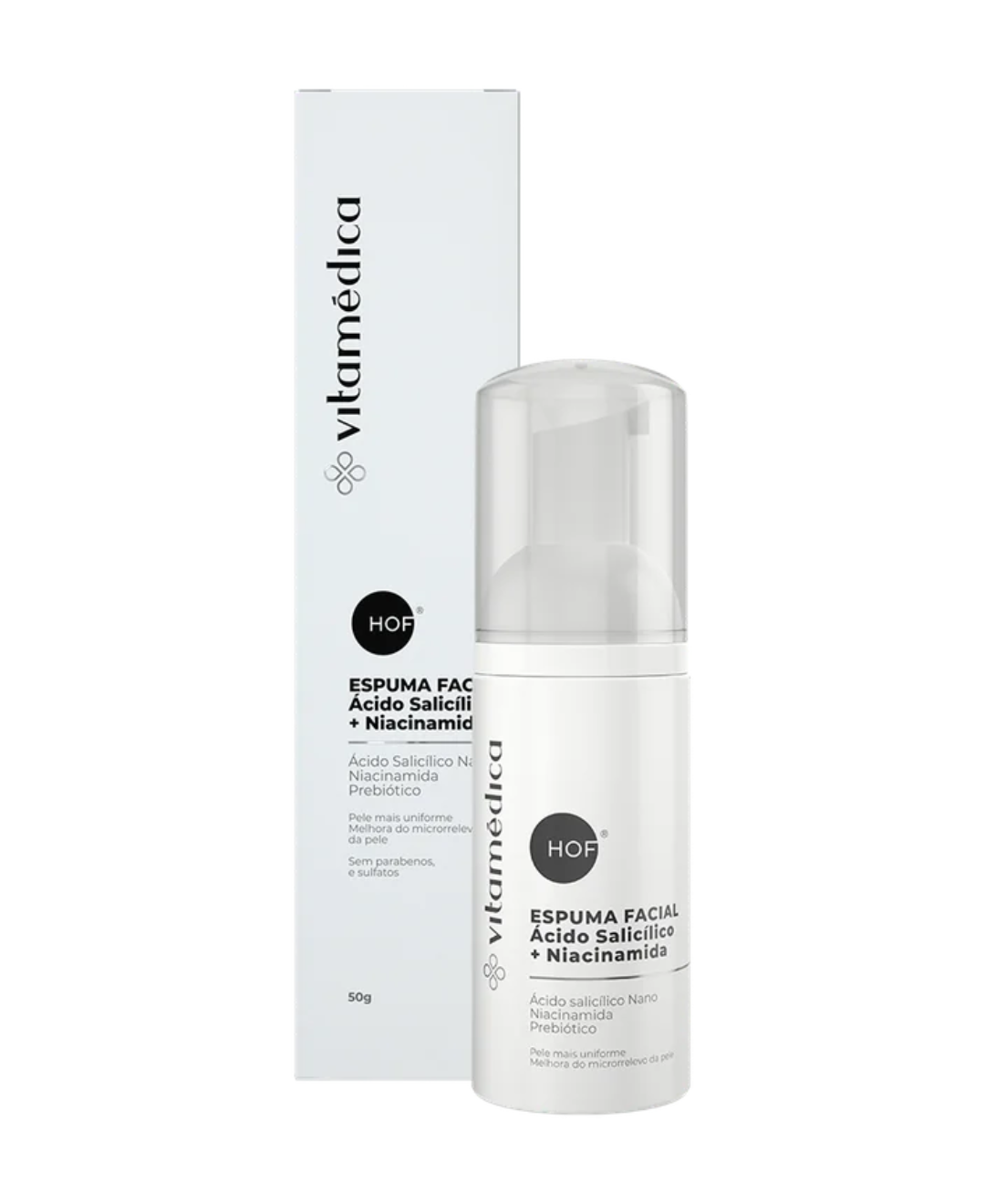 Espuma Facial Ácido Salicílico + Niacinamida