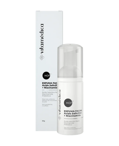 Espuma Facial Ácido Salicílico + Niacinamida